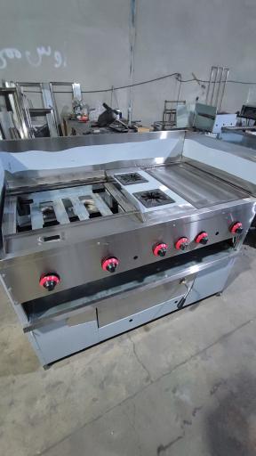 عکس تجهیزات آشپزخانه صنعتی استیل صحت