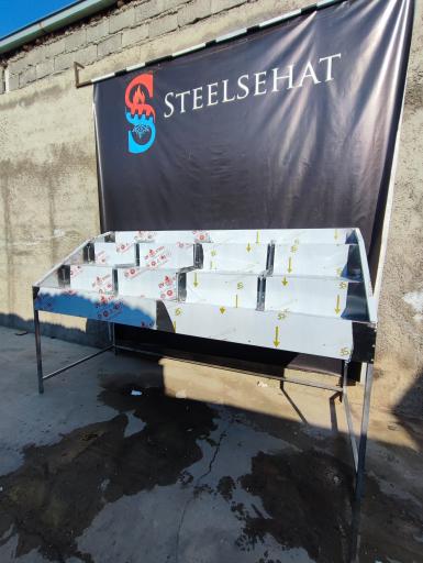 عکس تجهیزات آشپزخانه صنعتی استیل صحت