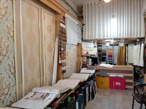 عکس گالری پرده و کاغذ دیواری ثامن