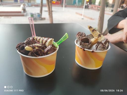 بستنی رولی چوکام