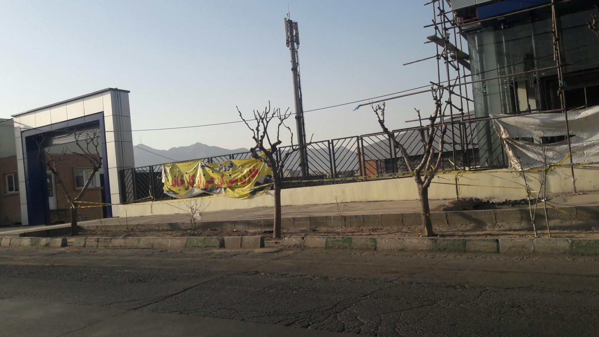 عکس درب ورود مخزن cng