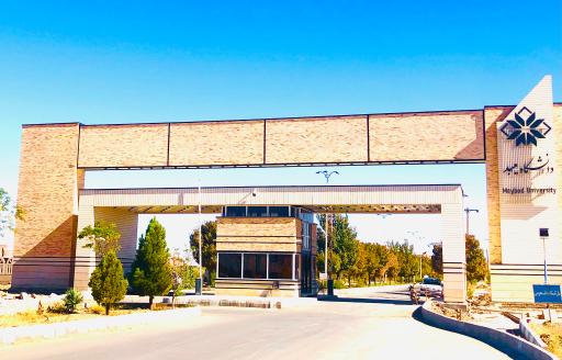 عکس سر در دانشگاه سراسری میبد