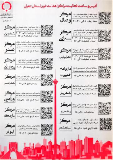 عکس مرکز اهدای خون شهریار