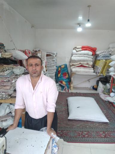 عکس لحاف دوزی حسین زاده 