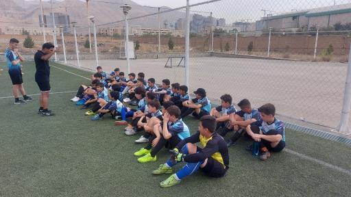 عکس کمپ آکادمی فوتبال مسعود شعبه یک