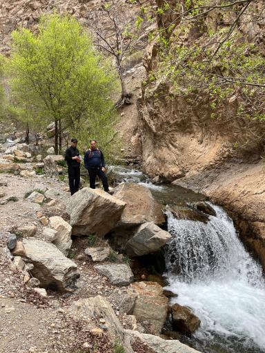 عکس آبشار اول بوژان