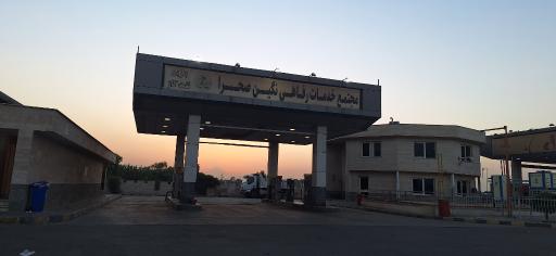 عکس جایگاه بنزین و گازوئیل نگین صحرا