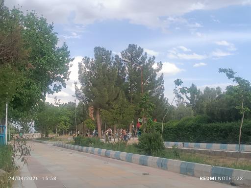 عکس پارک وحدت خواف