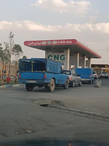 عکس پمپ گاز CNG