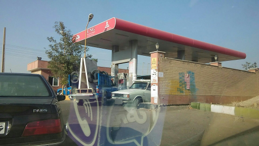 عکس پمپ گاز CNG شمس آباد