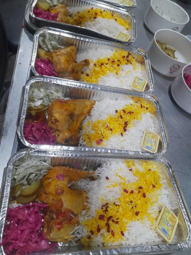 عکس رستوران و غذای آماده آفتاب