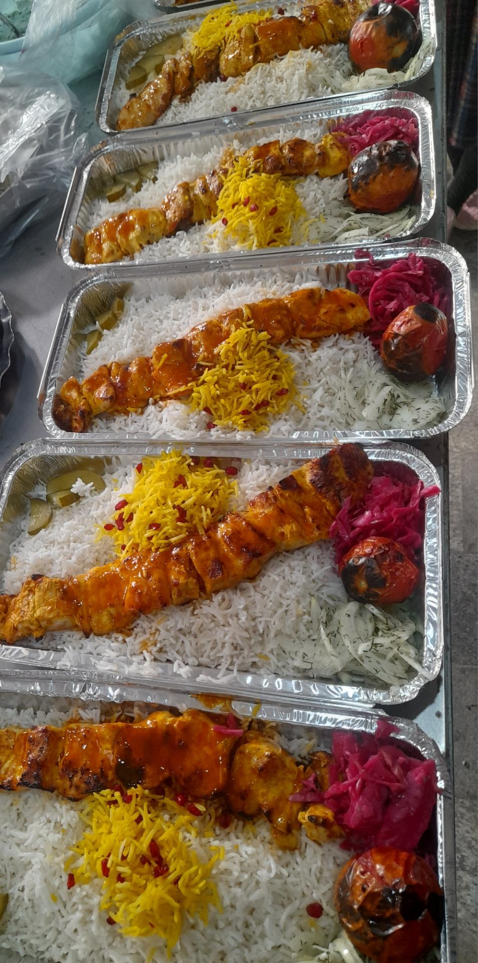 عکس رستوران و غذای آماده آفتاب