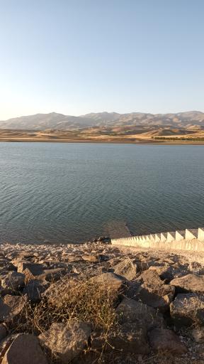 عکس سد روستای قره قانلو