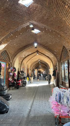 عکس بازارچه  تاریخی عودلاجان