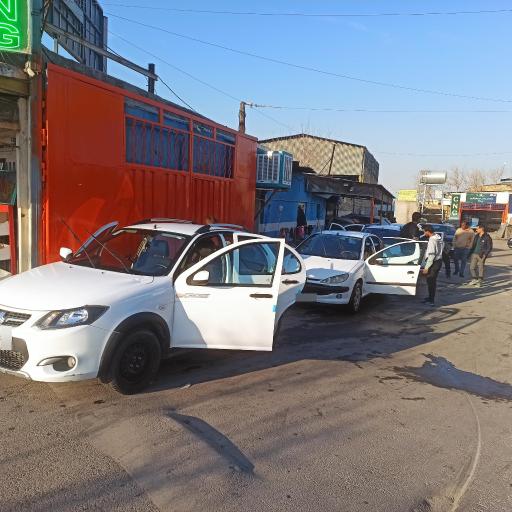 عکس کارواش اسب سفید