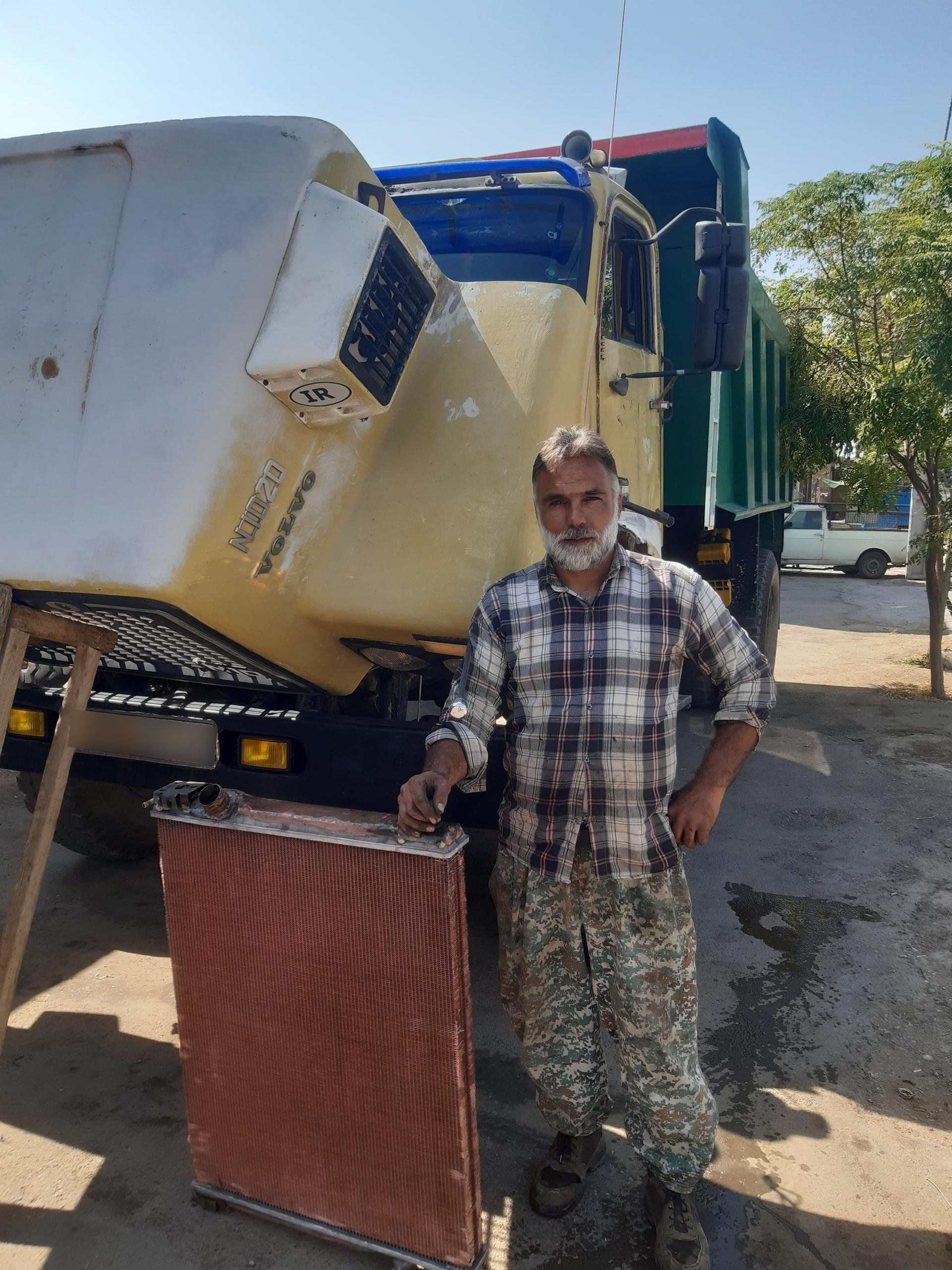 عکس رادیاتورسازی مهدی