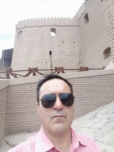 عکس میدان تکیه ارگ بم