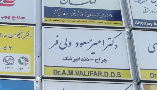 عکس دکتر امیر مسعود ولی فر جراح دندانپزشک
