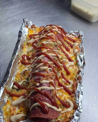 عکس فست فود و مرغ سوخاری لبخند 