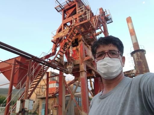 عکس کارخانه آسفالت سیمین راه بهار