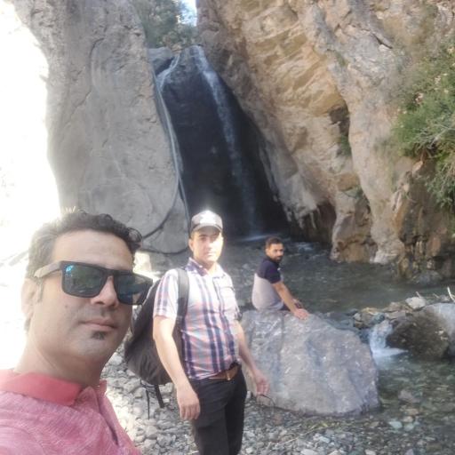 عکس آبشار دوم سپه سالار