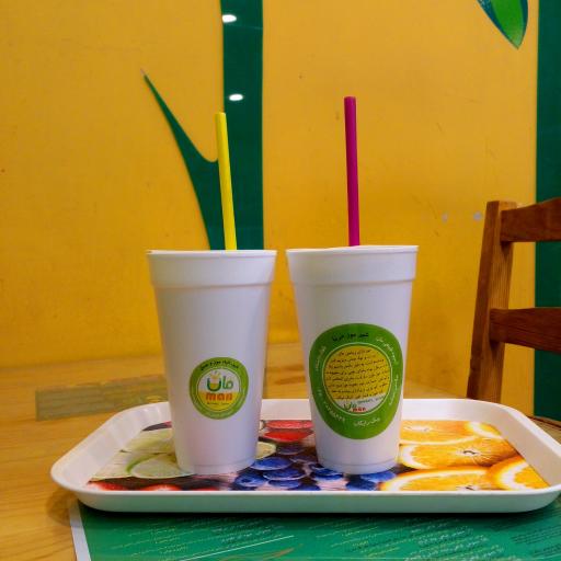 عکس آبمیوه فروشی مان