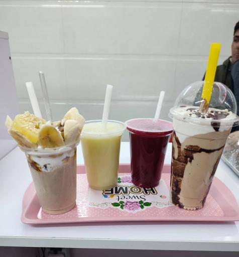 عکس آبمیوه و بستنی ویتامیکس