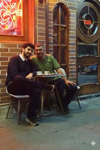 عکس چای و قهوه حاج رضا