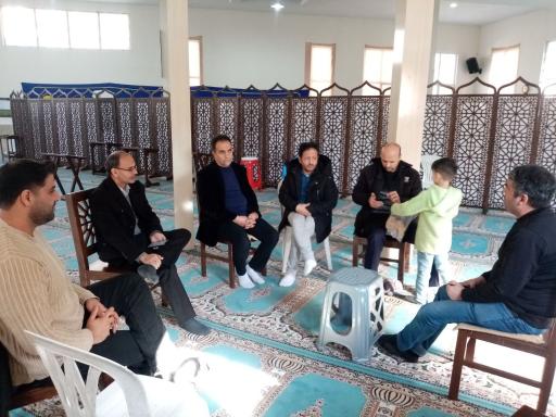 عکس هیئت متوسلین به امام رضا