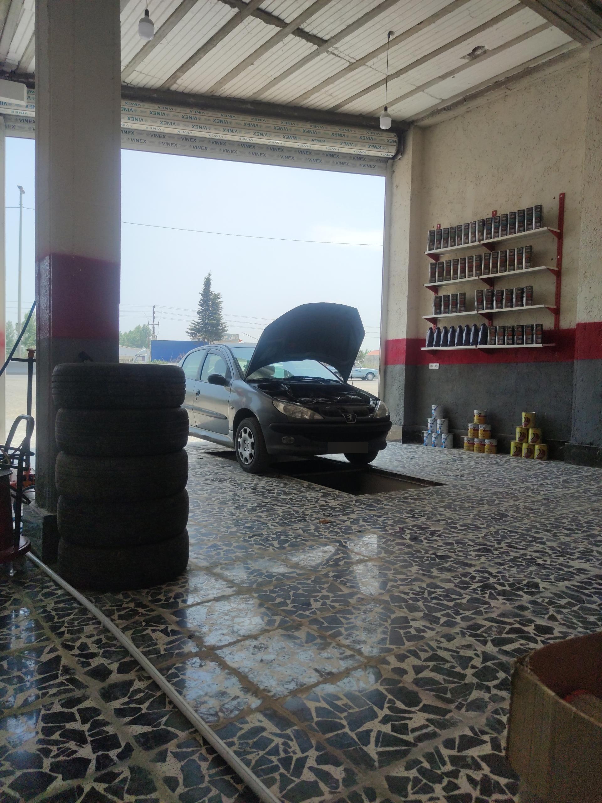 عکس تعویض روغن عاس کته