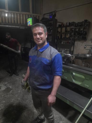 عکس تراشکاری علیرضا فولادی