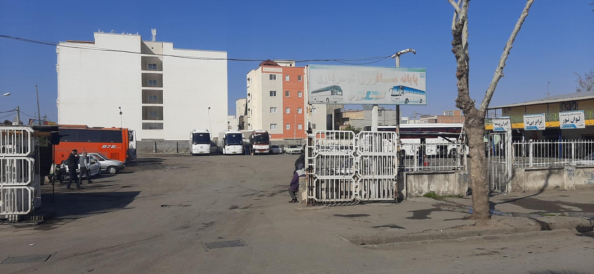 عکس ترمینال مسافربری گنبد