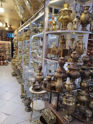 عکس فروشگاه صنایع دستی و مسی حدادپور