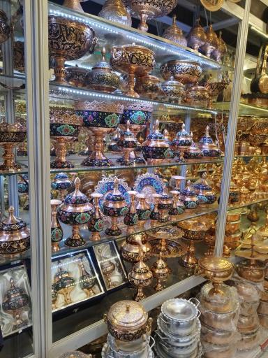 عکس فروشگاه صنایع دستی و مسی حدادپور