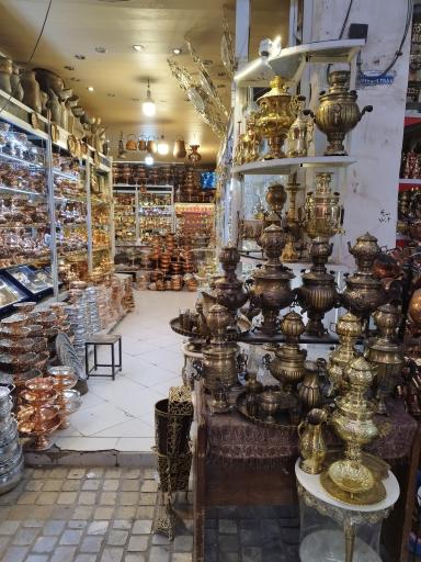 عکس فروشگاه صنایع دستی و مسی حدادپور