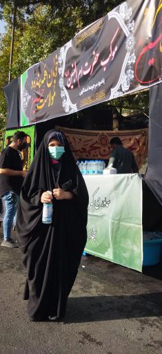 عکس موکب جاماندگان اربعینی حضرت ام البنین (س) 