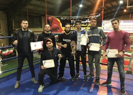 عکس باشگاه بوکس اکباتان (استاد کوروش زال)