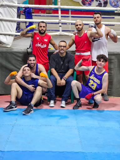 عکس باشگاه بوکس اکباتان (استاد کوروش زال)