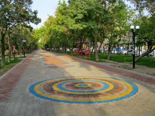 عکس پارک حکیم نظامی گنجوی