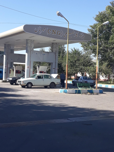 عکس پمپ گاز CNG مهربان