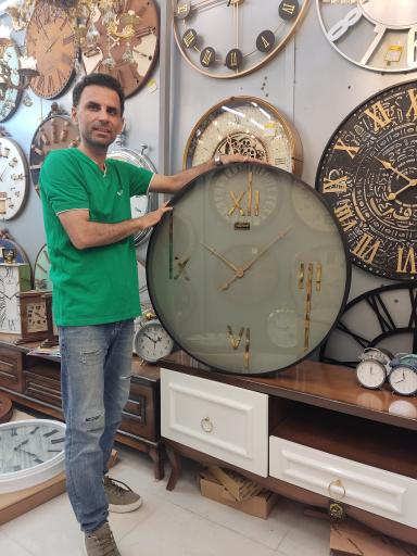 عکس ساعت و لوستر رادین دکو