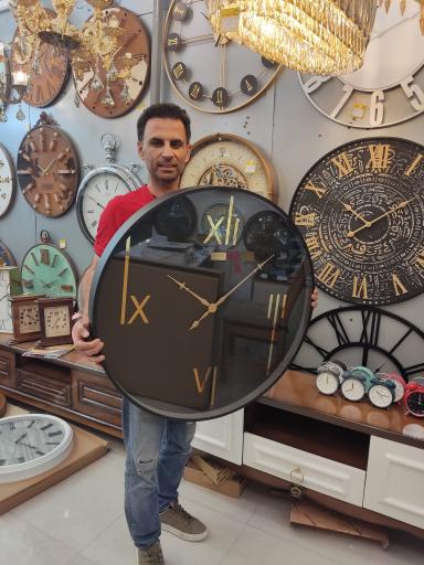 عکس ساعت و لوستر رادین دکو