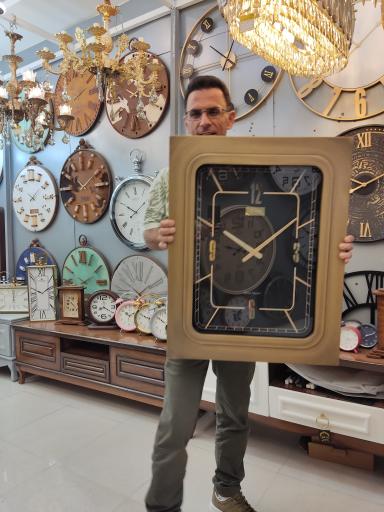 عکس ساعت و لوستر رادین دکو