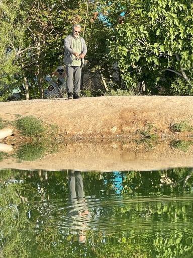 عکس دریاچه ماهیگیری کاسپین