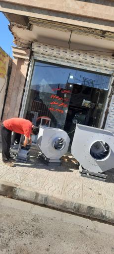 عکس مبین فن هواکش صنعتی 