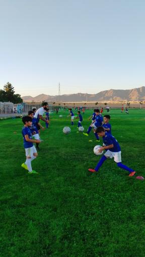 عکس مدرسه فوتبال نوین