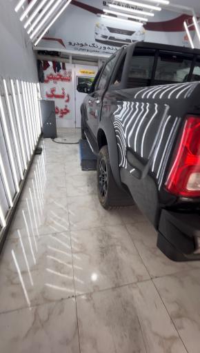 عکس کارشناسی و تشخیص رنگ خودرو کشاورز