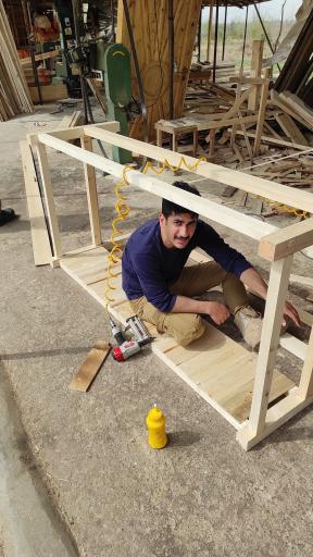 عکس کارگاه چوب روسی نیک قلب