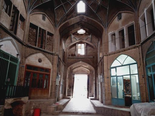 عکس بازار بزرگ کاشان