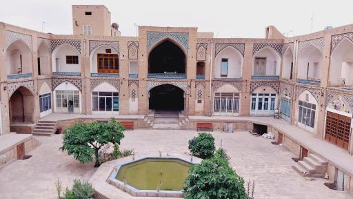 عکس بازار بزرگ کاشان